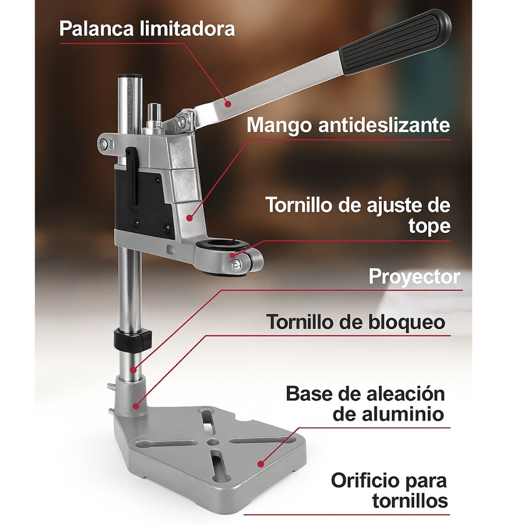 BASE SOPORTE PARA TALADRO - HERRAMIENTAS