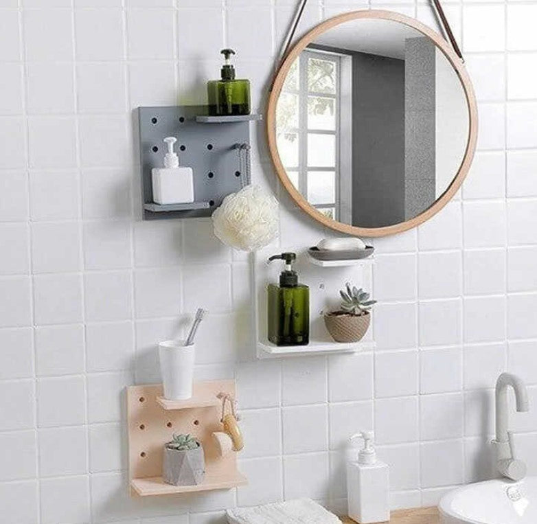 ESTANTE DE ALMACENAMIENTO DECORATIVO- hogar
