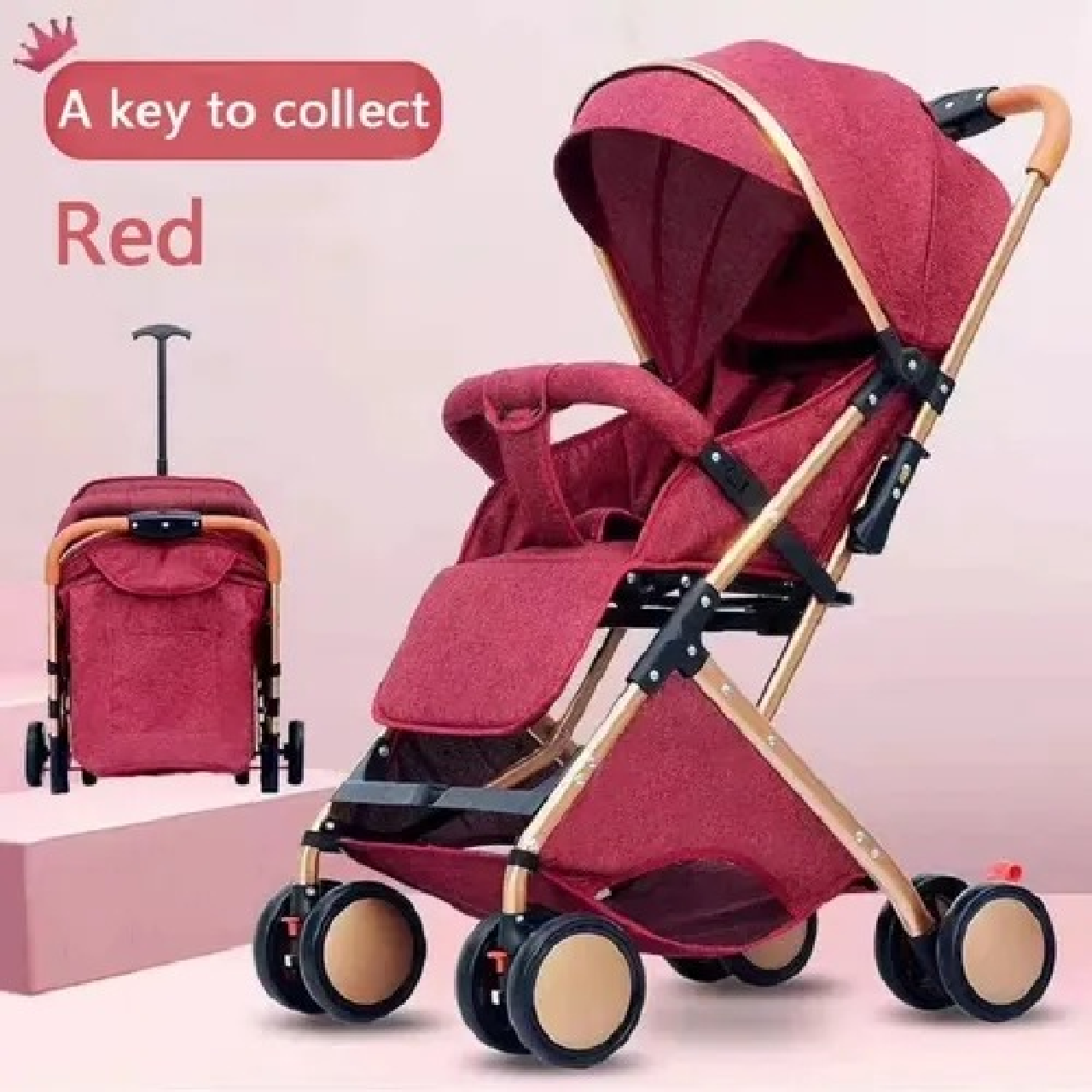 COCHE PARA BEBES TIPO MALETA - HOGAR