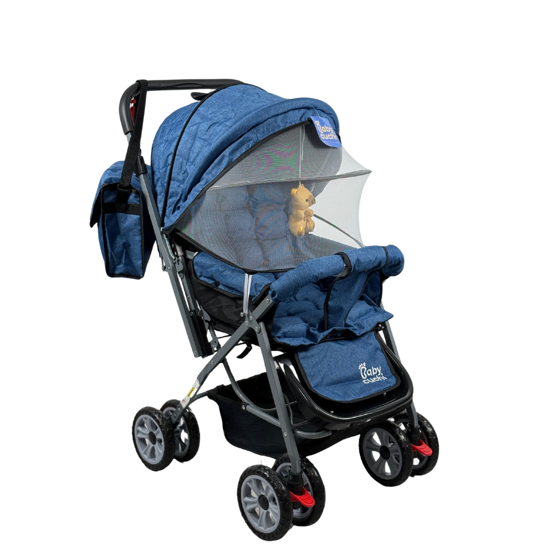 COCHE REVERSIBLE CON COBERTOR - HOGAR