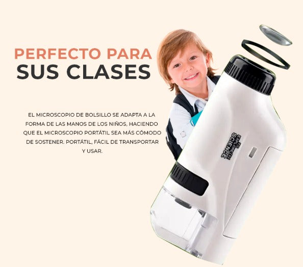 MICROSCOPIO DROPS PORTABLE - JUGUETERIA