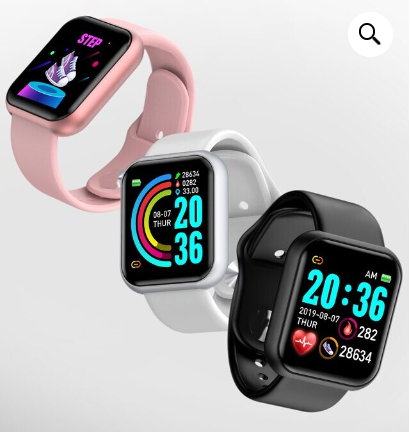 RELOJ INTELIGENTE Y68 UNISEX- Tecnologia- Hogar