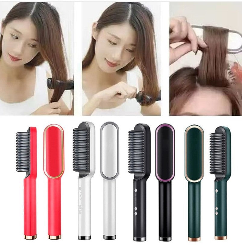 CEPILLO ALISADOR 2 EN 1 ELECTRICO CABELLO- DAMA