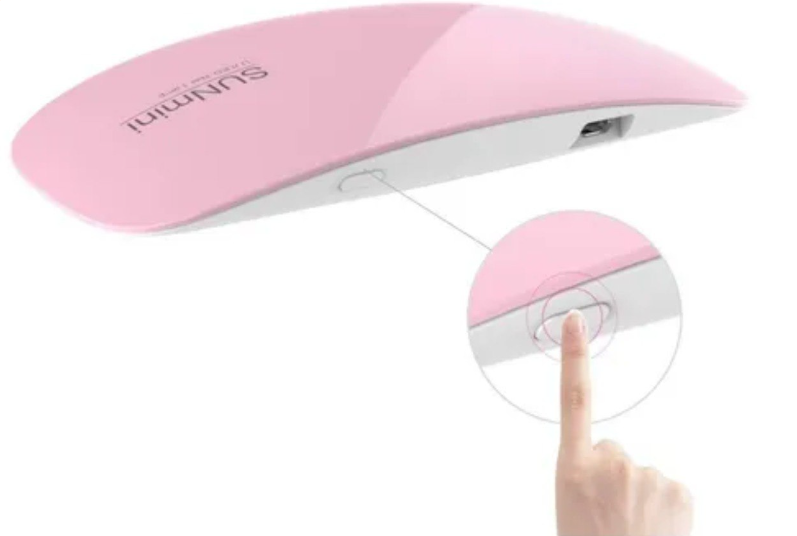MINI LAMPARA PARA UÑAS ESMALTE GEL SEMI- HOGAR