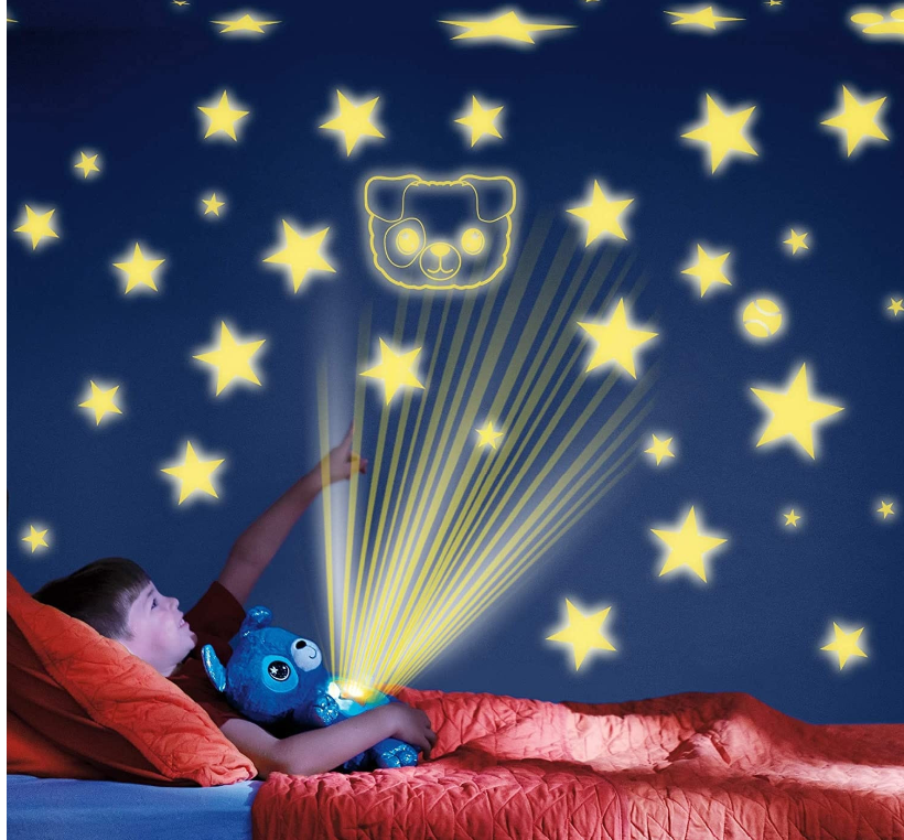PELUCHE LUMINOSO PROYECTOR DE LUCES Y MUSICAL- INFANTIL