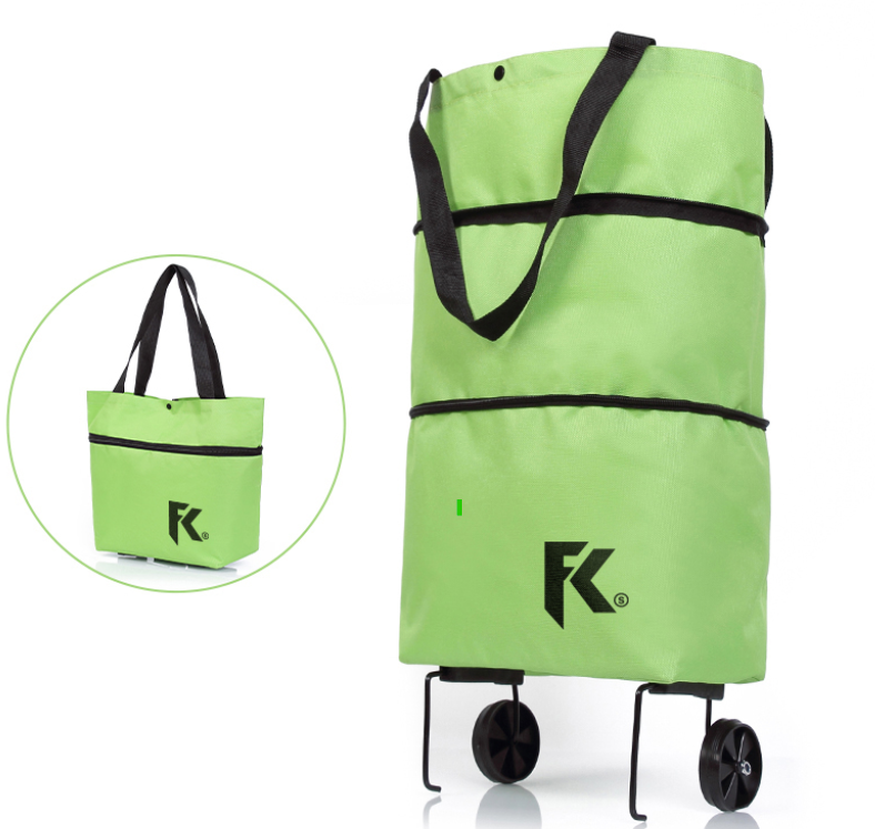 CARRITO COMPRAS PLEGABLE RUEDAS 3 EN 1- HOGAR