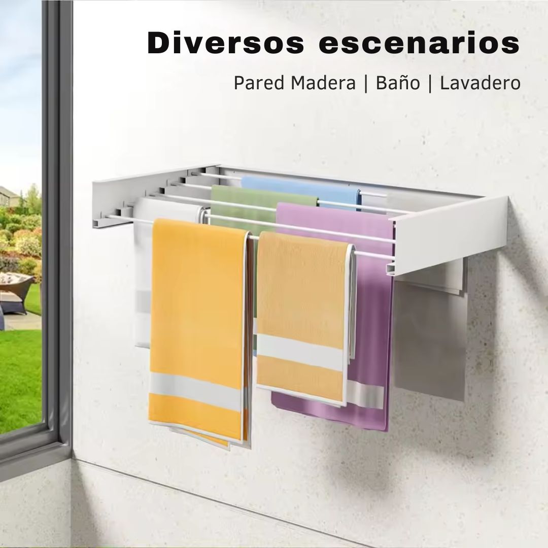 TENDEDERO PLEGABLE PARA ROPA - HOGAR