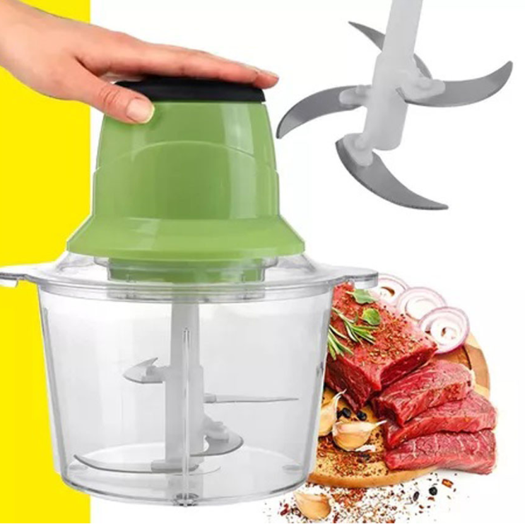 PICADORA DE CARNE ELECTRICA 2 LIT+ NICER DICER QUICK CORTADOR 5 EN 1- COCINA