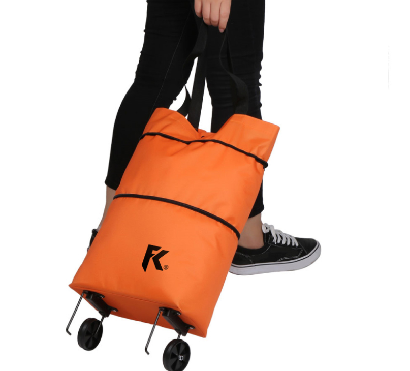 CARRITO COMPRAS PLEGABLE RUEDAS 3 EN 1- HOGAR