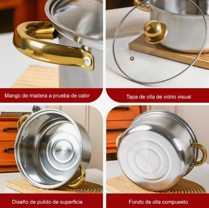 SET OLLAS 10 PCS
