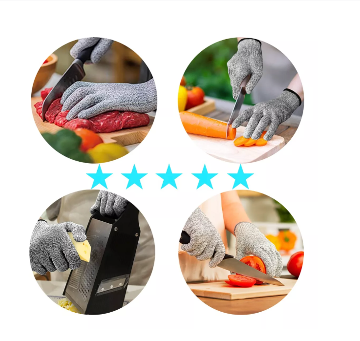 GUANTES COCINA DE SEGURIDAD HILO DE ACERO- COCINA