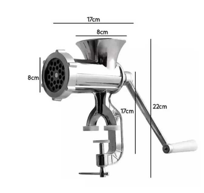 MOLINO PARA CARNE MANUAL PORTATIL- COCINA