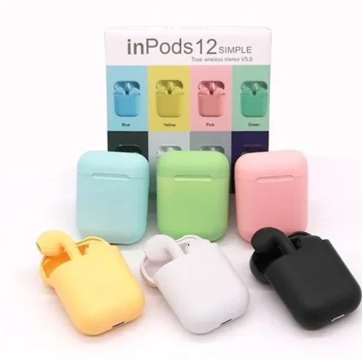 AUDIFONOS I12 INPODS 12- tecnologia - hogar