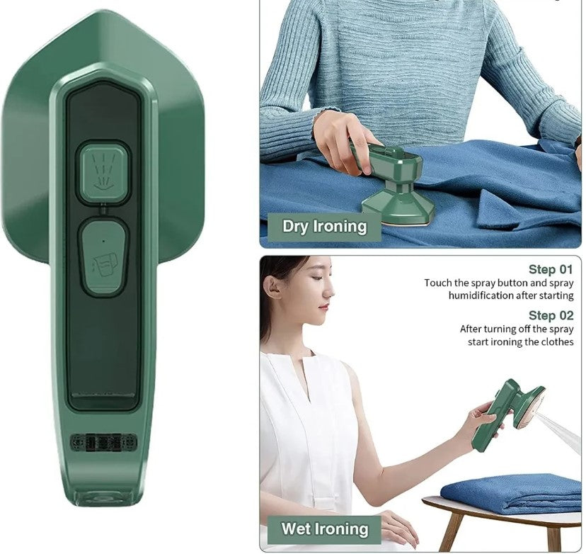MINI PLANCHA PARA ROPA A VAPOR VIAJERA- Hogar