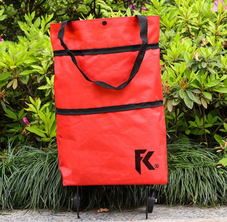 CARRITO COMPRAS PLEGABLE RUEDAS 3 EN 1- HOGAR