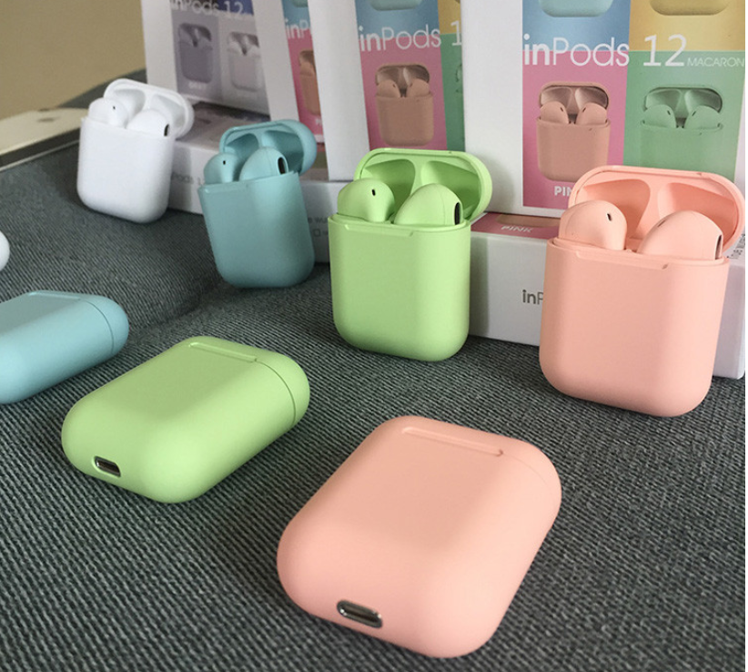 AUDIFONOS I12 INPODS 12- tecnologia - hogar