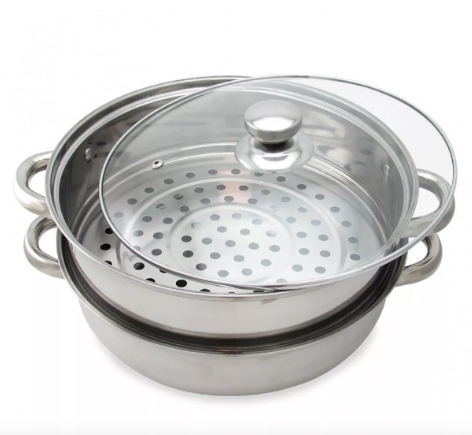 OLLA VAPOR ACERO INOXIDABLE - COCINA