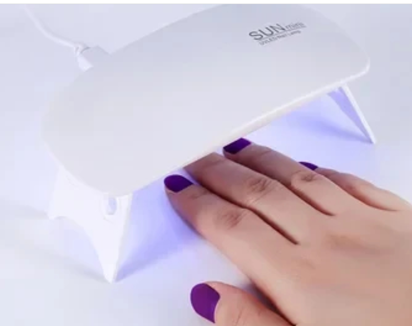 MINI LAMPARA PARA UÑAS ESMALTE GEL SEMI- HOGAR