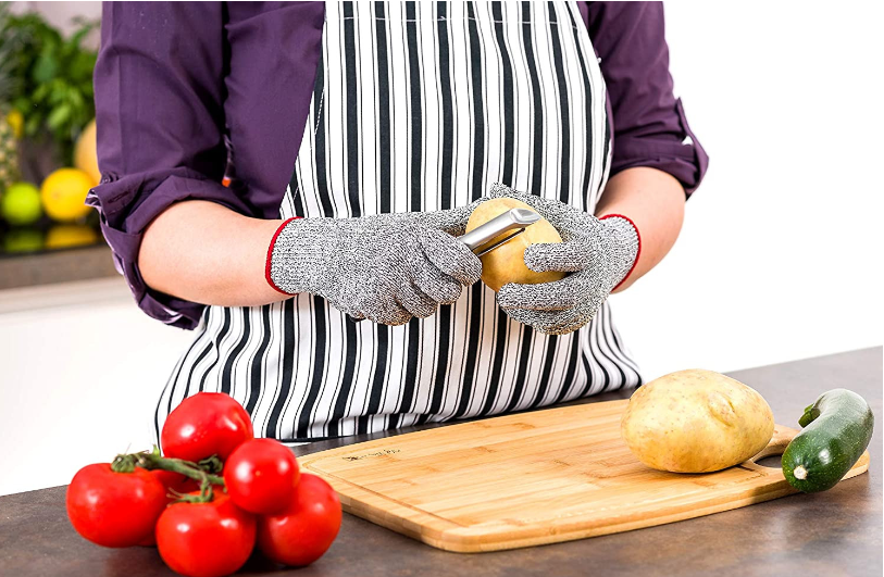 GUANTES COCINA DE SEGURIDAD HILO DE ACERO- COCINA