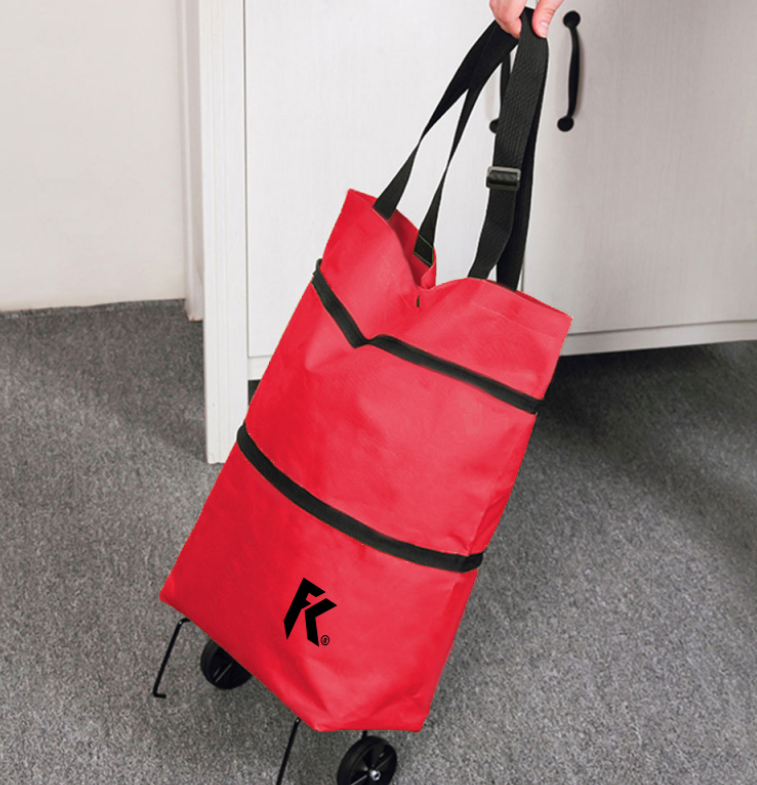 CARRITO COMPRAS PLEGABLE RUEDAS 3 EN 1- HOGAR