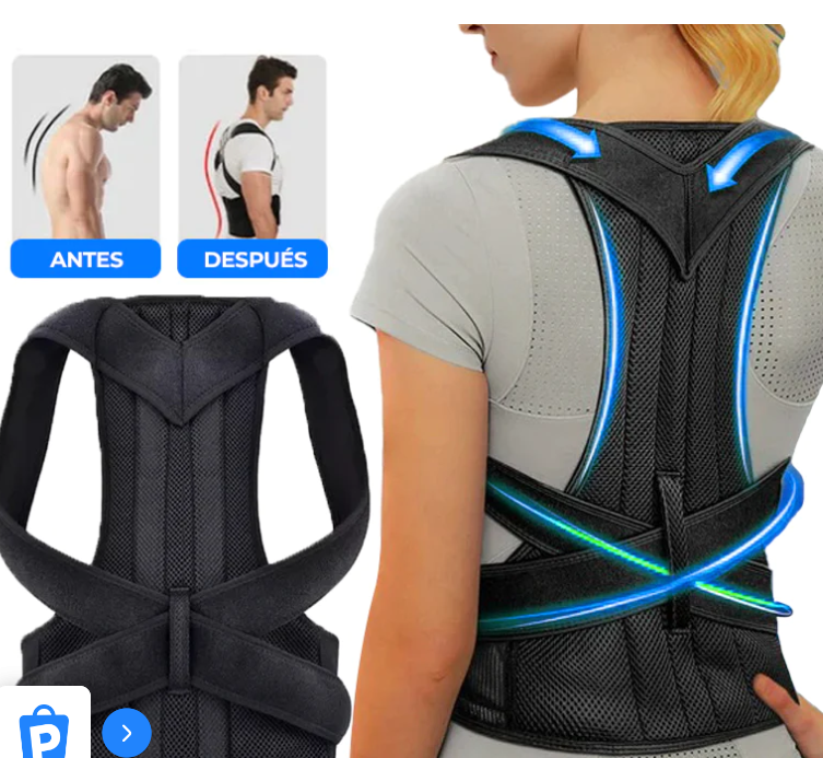 CORRECTOR DE POSTURA 3 EN 1 - SALUD