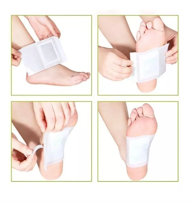PARCHES DESINFECTANTES PARA PIES- SALUD