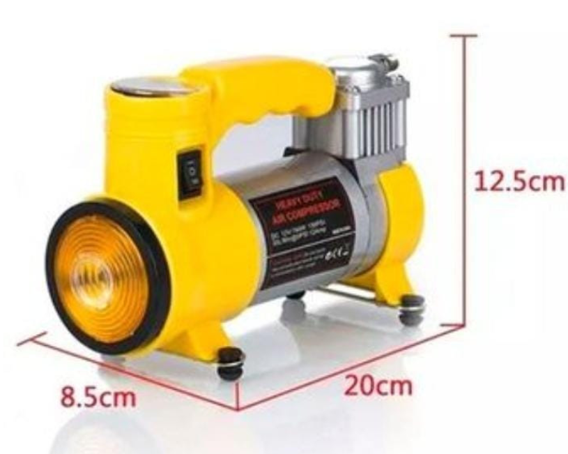 MINI COMPRESOR CICLÓN AIRE 12V- Tecnologia- Hogar