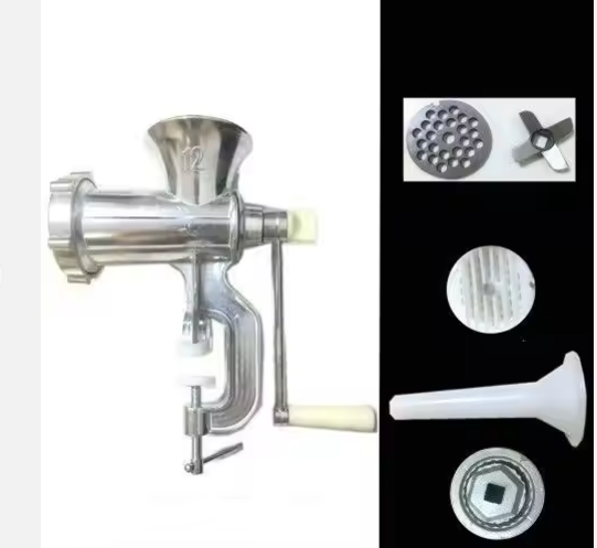 COMBO 3 EN 1 Picador Eléctrico + Molino con Embutidor Manual + Pinza para Freír ✨🍴