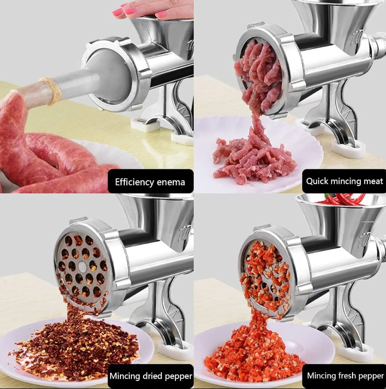 MOLINO PREMIUM CON EMBUDO PARA EMBUTIDOS - COCINA
