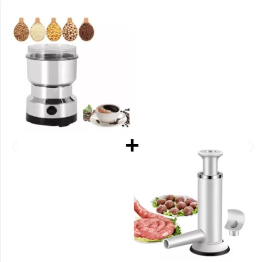 MAGICO COMBO MOLINO ELECTRICO + EMBUTIDOR MANUAL - COCINA