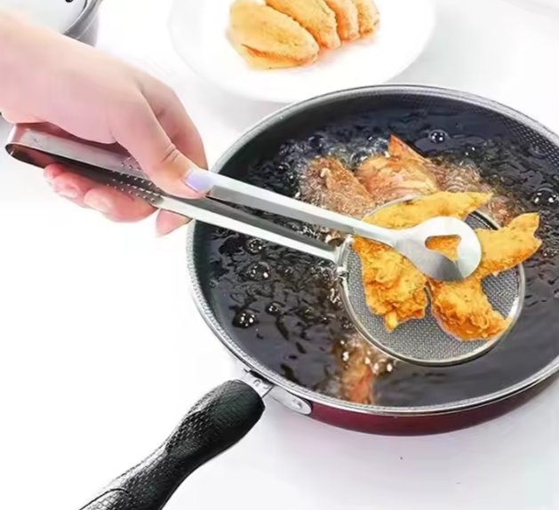 COMBO MOLINO EN ALUMINIO + PINZA PARA FREIR