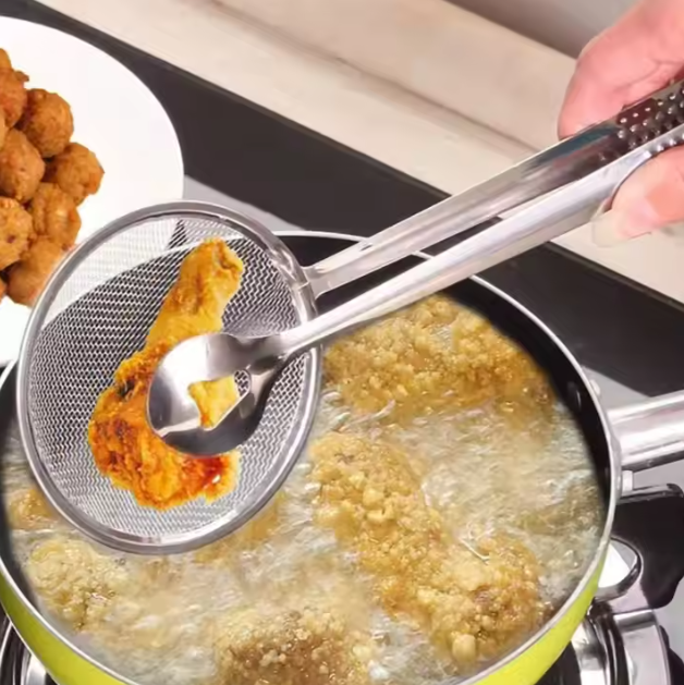 COMBO MOLINO EN ALUMINIO + PINZA PARA FREIR