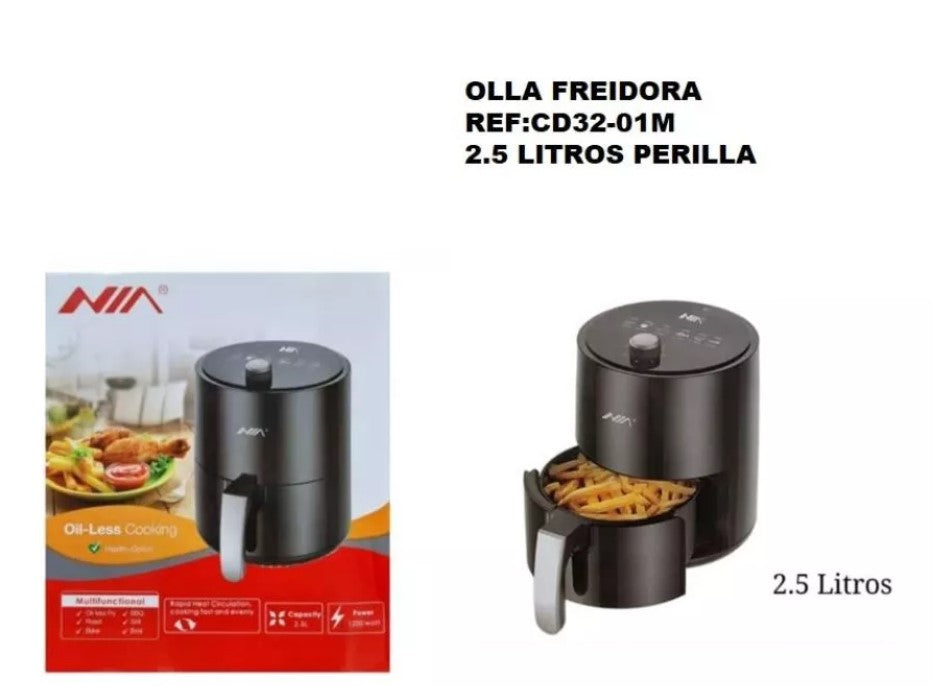 FREIDORA DE AIRE 2.5 NIA LITROS PROMOCIÓN- HOGAR- COCINA