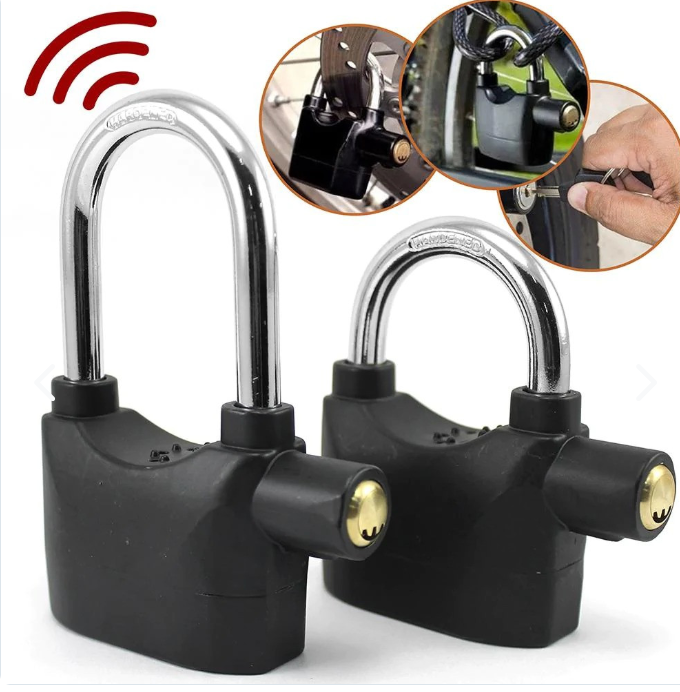 CANDADO CON ALARMA 2 x 1 - TECNOLOGIA