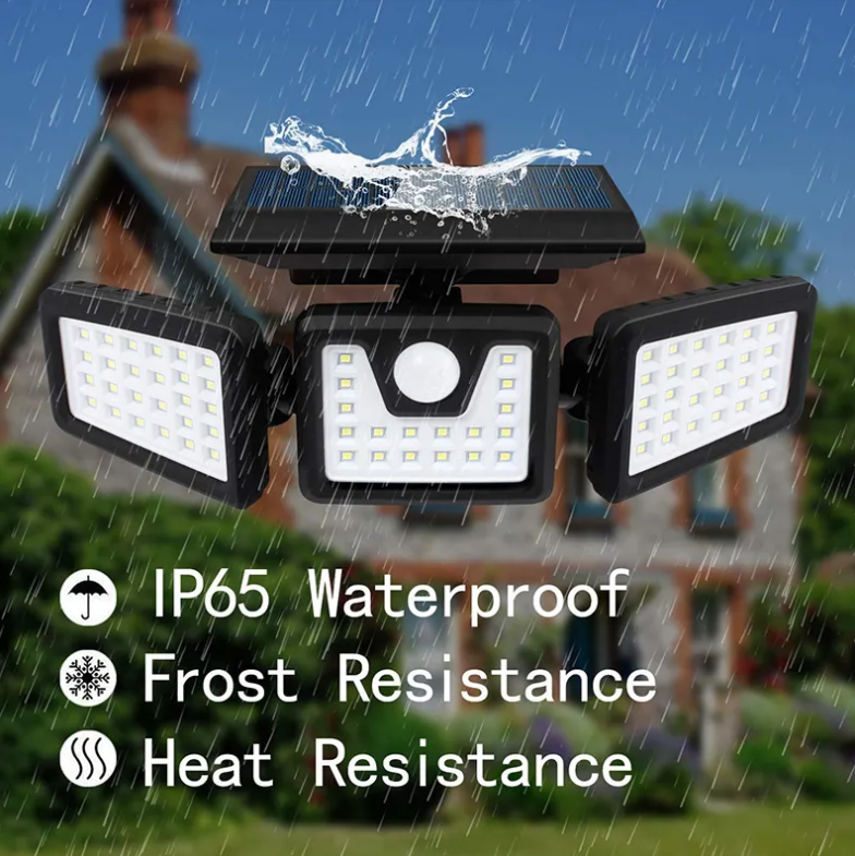 🌞 LÁMPARA SOLAR LED - HOGAR