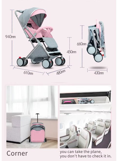 COCHE PARA BEBES TIPO MALETA - HOGAR