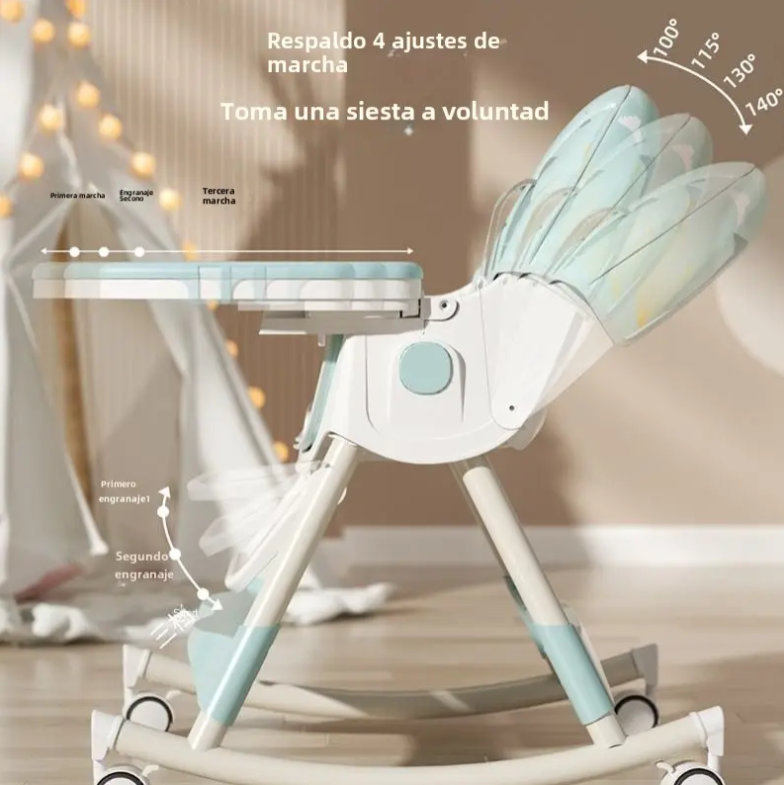 SILLA MECEDORA PARA BEBE 2 EN 1 - HOGAR