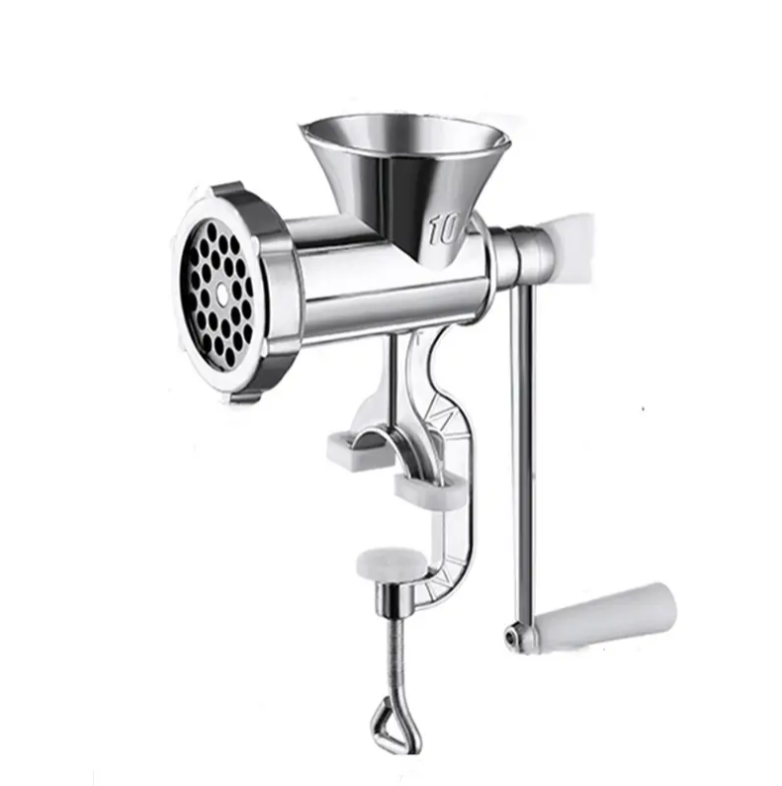 COMBO 3 EN 1 Picador Eléctrico + Molino con Embutidor Manual + Pinza para Freír ✨🍴