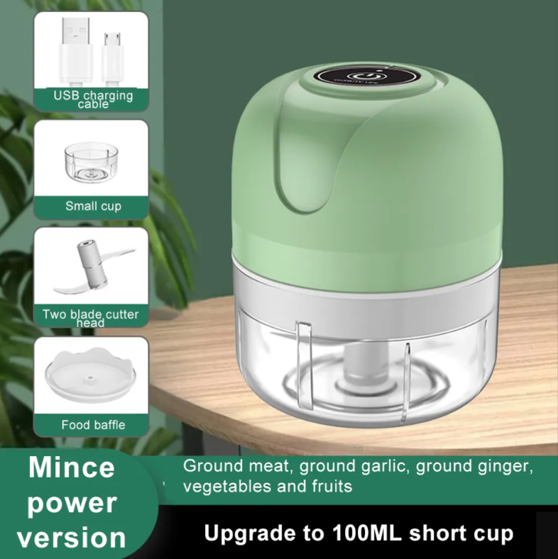 COMBO 3 EN 1 Picador Eléctrico + Molino con Embutidor Manual + Pinza para Freír ✨🍴
