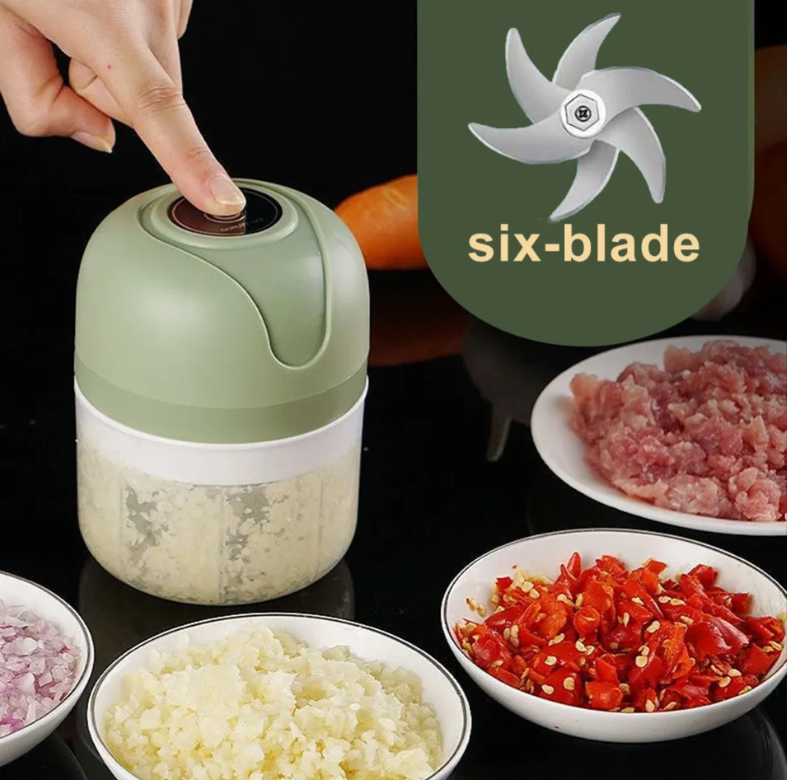 COMBO 3 EN 1 Picador Eléctrico + Molino con Embutidor Manual + Pinza para Freír ✨🍴