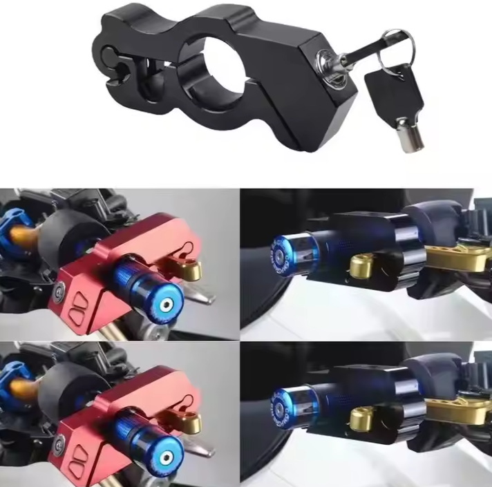 COMBO FEET SLIDERS + SEGURO PARA MOTO 2 EN 1