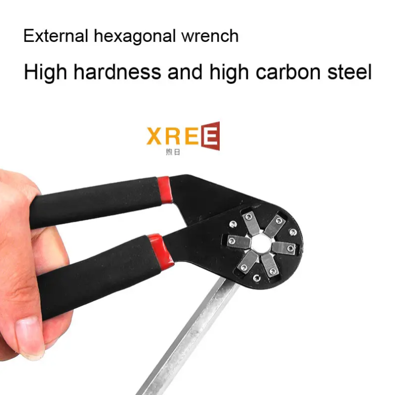 LLAVE GIRATORIA HEXAGONAL AJUSTABLE - HERRAMIENTAS