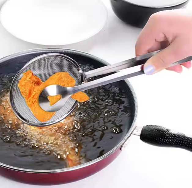 COMBO MOLINO EN ALUMINIO + PINZA PARA FREIR