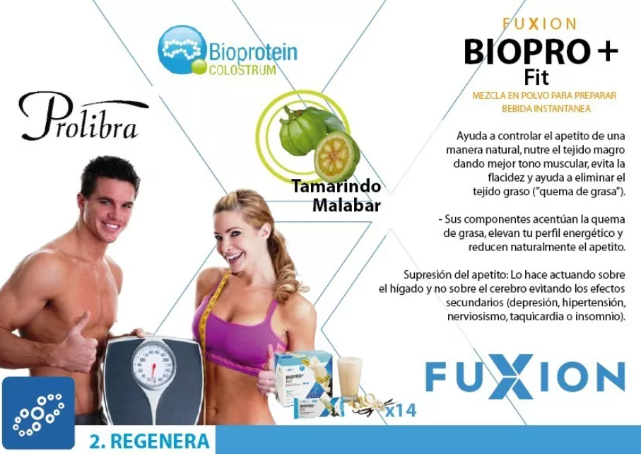 PROTEINA BIOPRO FIT - FUXION - SALUD Y BELLEZA