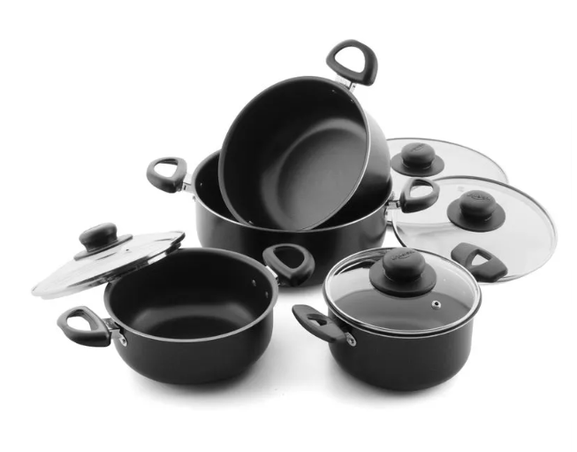 SET DE OLLAS 8 PIEZAS UNIVERSAL - COCINA