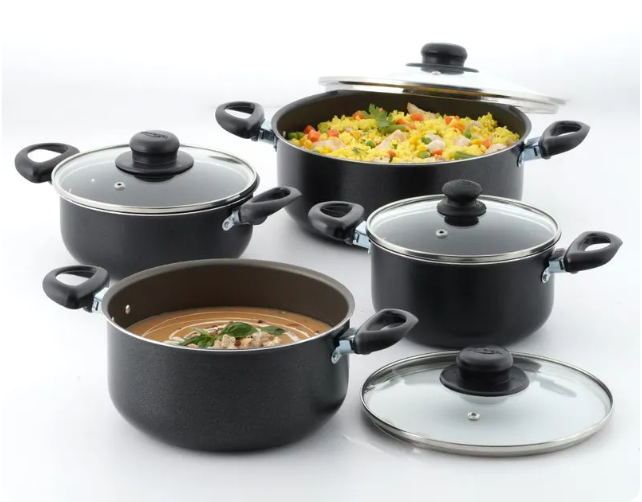 SET DE OLLAS 8 PIEZAS UNIVERSAL - COCINA