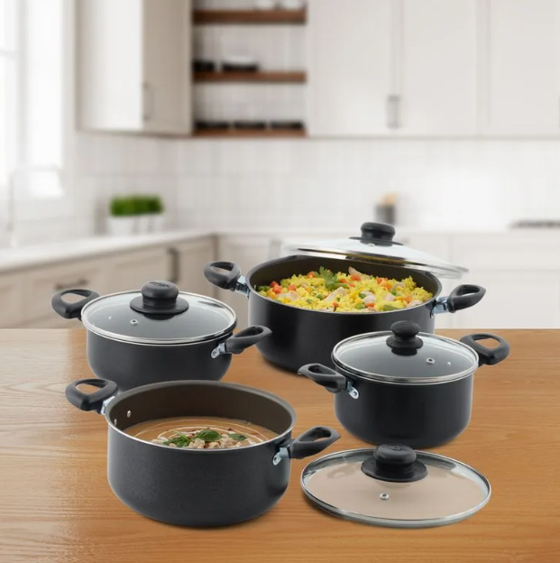 SET DE OLLAS 8 PIEZAS UNIVERSAL - COCINA