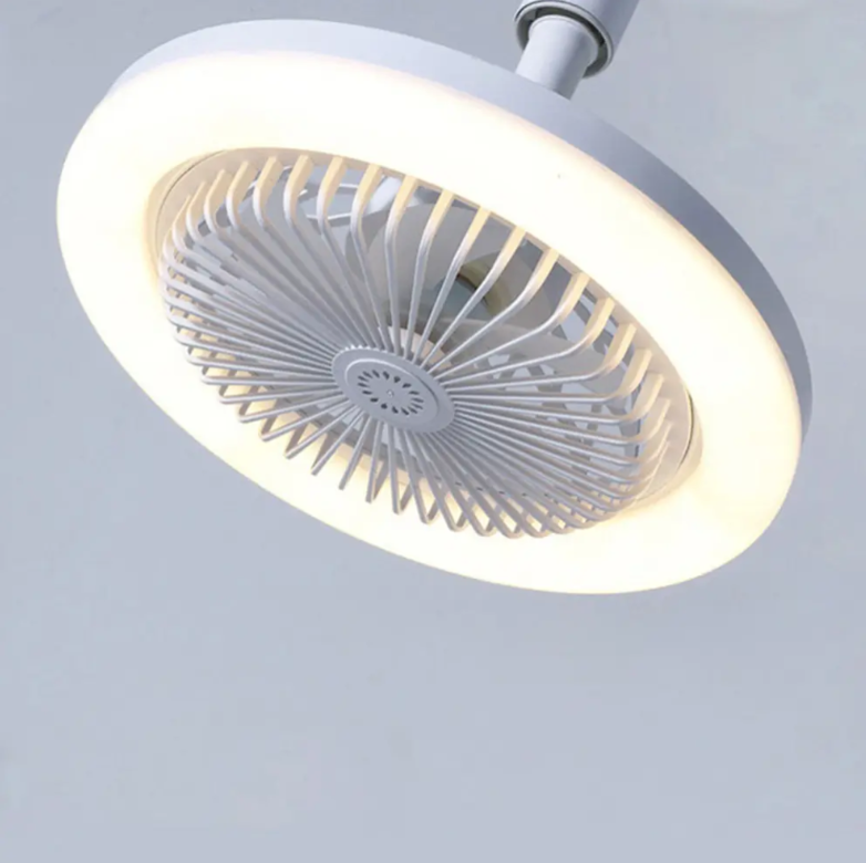 LAMPARA LED CON VENTILADOR - HOGAR
