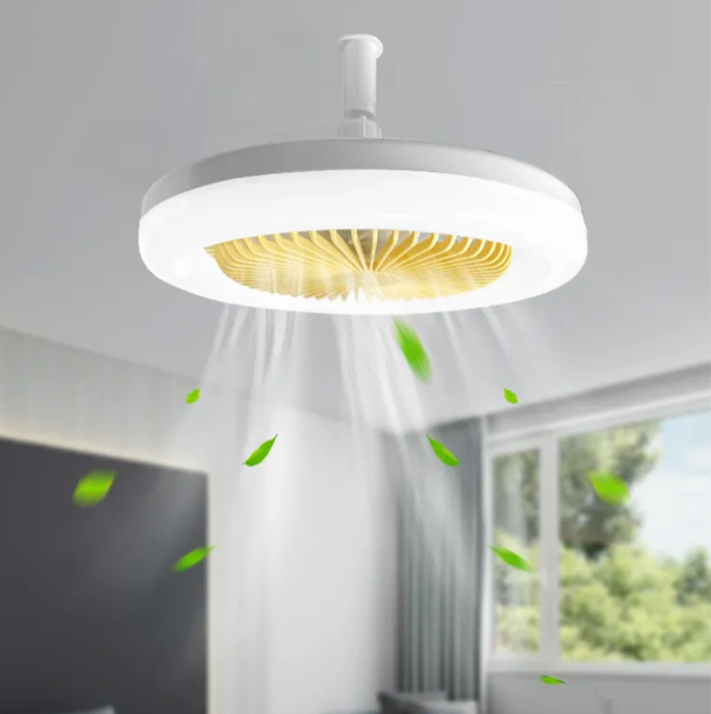 LAMPARA LED CON VENTILADOR - HOGAR
