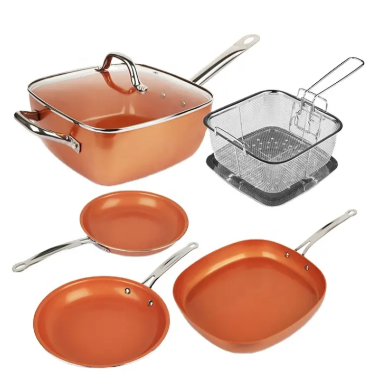 SET DE OLLAS MAGICO COPPER PAN - COCINA